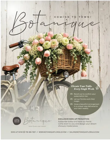 Botanique ad: Coming to town, designed by Sharp Design